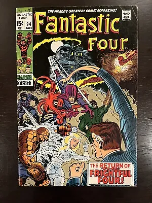 Buy Fantastic Four 94 1970 Marvel Fine Copy 1st Agatha Harkness • 67.04£