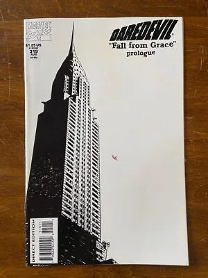 Buy DAREDEVIL #319 (Marvel, 1964) VG+ Fall From Grace • 3.97£
