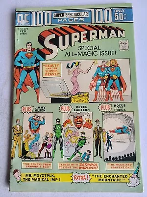 Buy Superman #272 - 100 Pg Super Spectacular , DC 1974 Comic, VG 4.0 • 9.64£