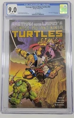 Buy Teenage Mutant Ninja Turtles 47 CGC 9.0 WHITE PGS  SPACE USAGI TMNT  MIRAGE 1992 • 71.96£