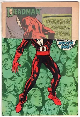 Buy STRANGE ADVENTURES #207 1967 3rd DEADMAN DC Comic NEAL ADAMS 3/4 Stripped Cover • 7.93£