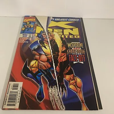 Buy X-men Unlimited #17 First Print Marvel Comics (1997) Wolverine Sabretooth • 9.99£