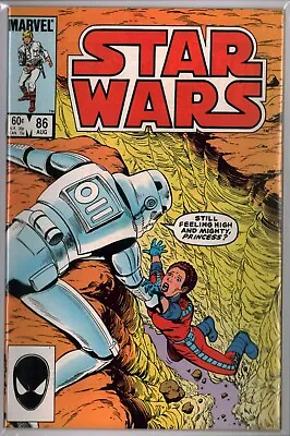 Buy STAR WARS #86 Princess Leia Luke Skywalker (1983) Bronze Age Marvel NM- (9.2) • 12£