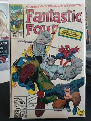 Buy Fantastic Four 348 1st Cover App Of New FF: Hulk, Wolverine, Ghost Rider, Spidey • 9.65£