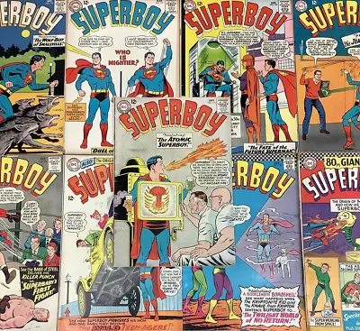 Buy Superboy #115 116 119 120 122 123 124 126 128 129 Silver Age Comic Book Lot Swan • 56.29£