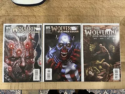 Buy Wolverine Old Man Logan #71 72 Giant Lot Of 3 2008 1st Appearance Marvel Comics • 14.46£