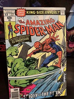 Buy Amazing Spider-Man Annual #12 FN+/VF 6.5-7.5 1978 • 27.98£
