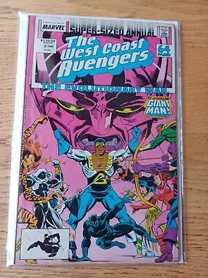 Buy Marvel The West Coast Avengers Annual No 3 1988 Good Condition  • 2.50£
