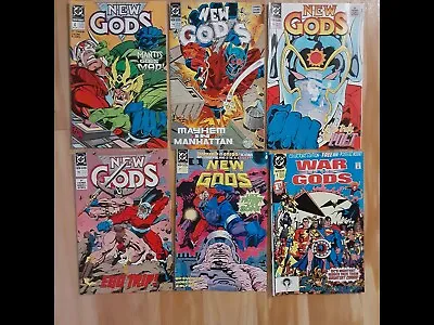 Buy DC New Gods 4 14 15 16 21 War Of The Gods 1 1991 Comic Lot • 9.50£