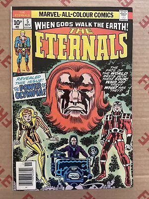 Buy THE ETERNALS #5 1976 PENCE COPY FINE 1ST APP THENA, ZURAS, DOMO - Marvel Comics • 9.99£