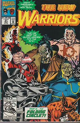 Buy Marvel Comics New Warriors #21 (1992) 1st Print F • 1.80£