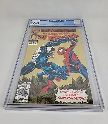 Buy Amazing Spider-Man #375 CGC NM/M 9.8 White Pages Marvel 1993 Brand New Case! • 98.73£