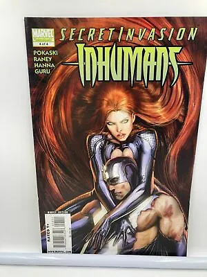 Buy 2009 Marvel Comics Secret Invasion Inhumans 4 Of 4 • 6.17£
