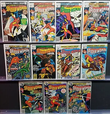 Buy Spider-woman #1 2 3 4 5 6 7 8 9 10 11 Marvel 1978 #6 Werewolf By Night B5 • 78.98£
