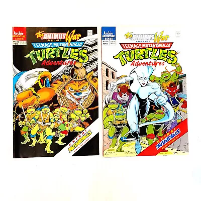 Buy Teenage Mutant Ninja Turtles Adventures #53 & 54 Animus War (Archie 1994 NM) • 29.38£
