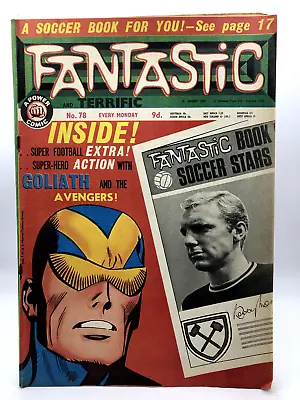Buy Fantastic #78 The Avengers VG UK Comic Magazine • 9.99£