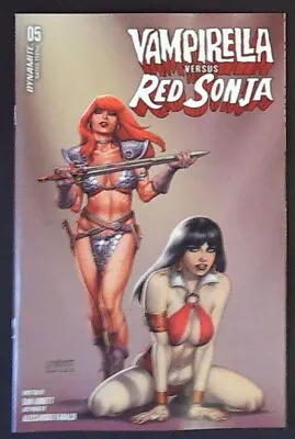 Buy VAMPIRELLA VERSUS RED SONJA (2022) #5 COVER B - New Bagged • 6.30£