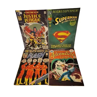 Buy 4 Comic LOT Justice League America 71 Adventure Comics 439 & MORE • 17.36£