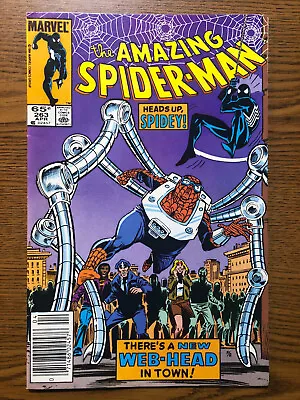 Buy Amazing Spider-Man #263 Marvel 1985 1st Appearance Normie Osborn FN+ Newsstand • 7.20£