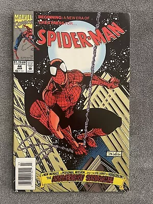 Buy Spider-Man #44 Marvel 1994 The Anniversary Syndrome! Bagged & Boarded • 7.16£