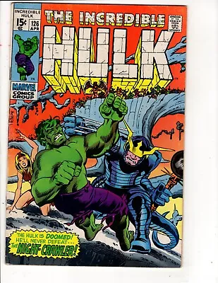 Buy Incredible Hulk #126 Marvel 1970-THIS BOOK HAS MINOR RESTORATION SEE DESCRIPTION • 19.70£
