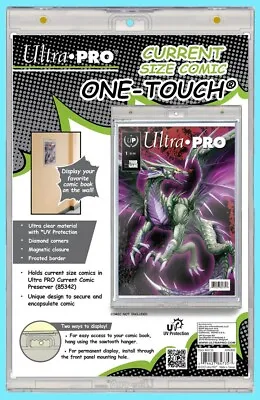 Buy ULTRA PRO ONE TOUCH MAGNETIC CURRENT SIZE COMIC BOOK Holder Storage Display Case • 31.19£