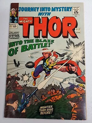 Buy Journey Into Mystery #117 Thor 1965 Stan Lee 1st App Odinsword Marvel Comic G3 • 70.96£