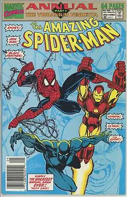 Buy Amazing Spiderman Annual #25 (1963) - 7.5 VF- *Black Panther* Newsstand • 4.48£