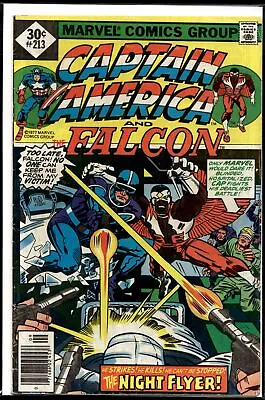 Buy 1977 Captain America #213 1st Night Flyer Marvel Comic • 10.27£