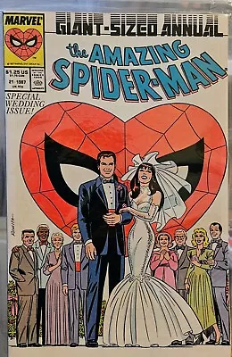 Buy Amazing Spider-Man Lot Annual #21 Set Wedding Issue Marvel Comics 1987 RN • 79.95£