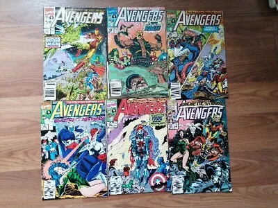 Buy Avengers Comics Bundle 327, 328, 336, 337, 338, 345 Marvel. Iron Man, Thor • 12£