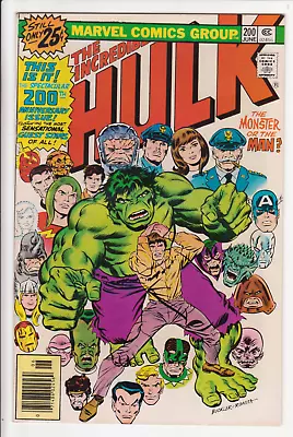Buy The Incredible Hulk #200 Marvel Comics 1976 VF-7.5 • 27.59£
