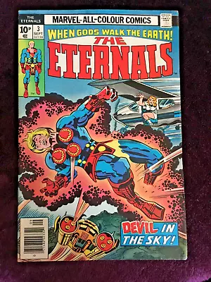 Buy Free P & P; Eternals #3 (Sept 1976); Jack Kirby - 1st Kro, Sersi! • 14.99£