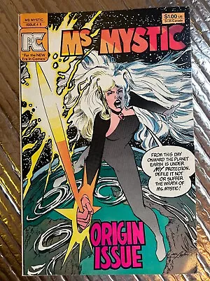 Buy Ms. Mystic #1 - 1982 1st Issue - Neal Adams - Pacific Comics • 3.39£