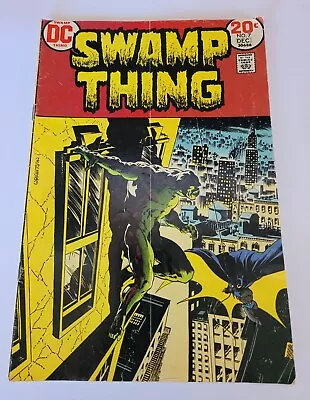 Buy DC Comics Bronze Age Swamp Thing 1st Appearance Batman 1973 Dec No. 7 Not Graded • 35.57£