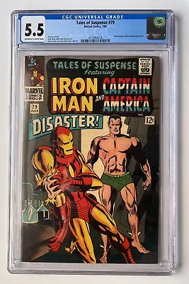 Buy Tales Of Suspense #79, CGC 5.5, Key First Appearance Of The Cosmic Cube • 278£