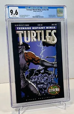 Buy Teenage Mutant Ninja Turtles #60 - Mirage 1993 CGC 9.6 1st Appearance Of Shadow • 68.36£