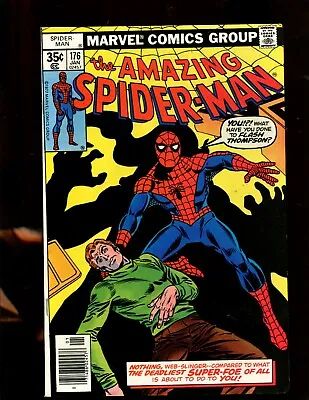 Buy Amazing Spider-man #176 (7.0) The Deadliest Super-foe Of All! • 16.03£