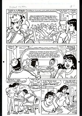 Buy Jughead #44 Page 3 Original Comic Book Art- Archie- Stan Goldberg • 140.61£