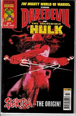 Buy The Mighty World Of Marvel #27 Daredevil And The Incredible Hulk • 3.99£