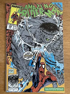 Buy Amazing Spiderman 328 Vfn Classic Macfarlane Hulk Cover • 18.75£