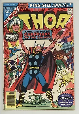 Buy Thor Annual 6 - Guardians Of The Galaxy - Bronze Age Classic - High Grade 8.0 VF • 15.82£