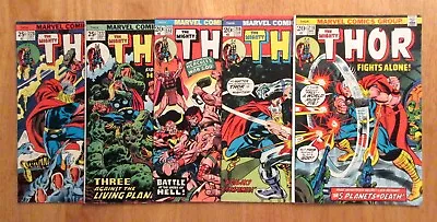 Buy Lot Of *5* MIGHTY THOR: ≈ #218-228 **Very Bright & Colorful!** • 20.07£