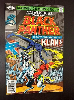 Buy MARVEL PREMIERE #52 (Marvel Comics 1979) -- Bronze Age Black Panther Klan -- NM- • 18.99£