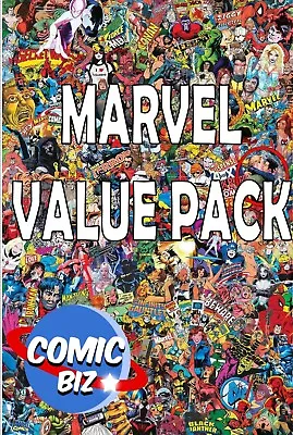 Buy 10 X Marvel Comics (1970-current) Random Selection Of Comics, No Duplicates • 9.99£