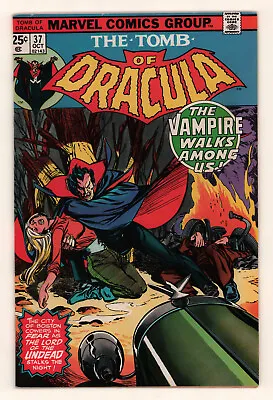 Buy Tomb Of Dracula #37 BROTHER VOODOO, GENE COLAN, Bronze Age Marvel 1975 FN • 7.62£