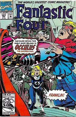Buy Fantastic Four #363 (vol 1)  Marvel Comics / Apr 1992 / V/g / 1st Print • 3.95£