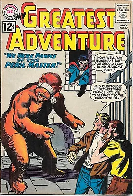 Buy My Greatest Adventure Comic Book #67, DC Comics 1962 VERY GOOD+ COUPON CUT • 17.39£