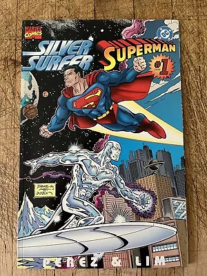 Buy Silver Surfer Superman George Perez Ron Lim Marvel & DC Crossover 1996 • 4.80£