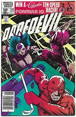 Buy Marvel DAREDEVIL #176 Newsstand (Nov 1981) FRANK MILLER Klaus Janson ELEKTRA • 32.16£